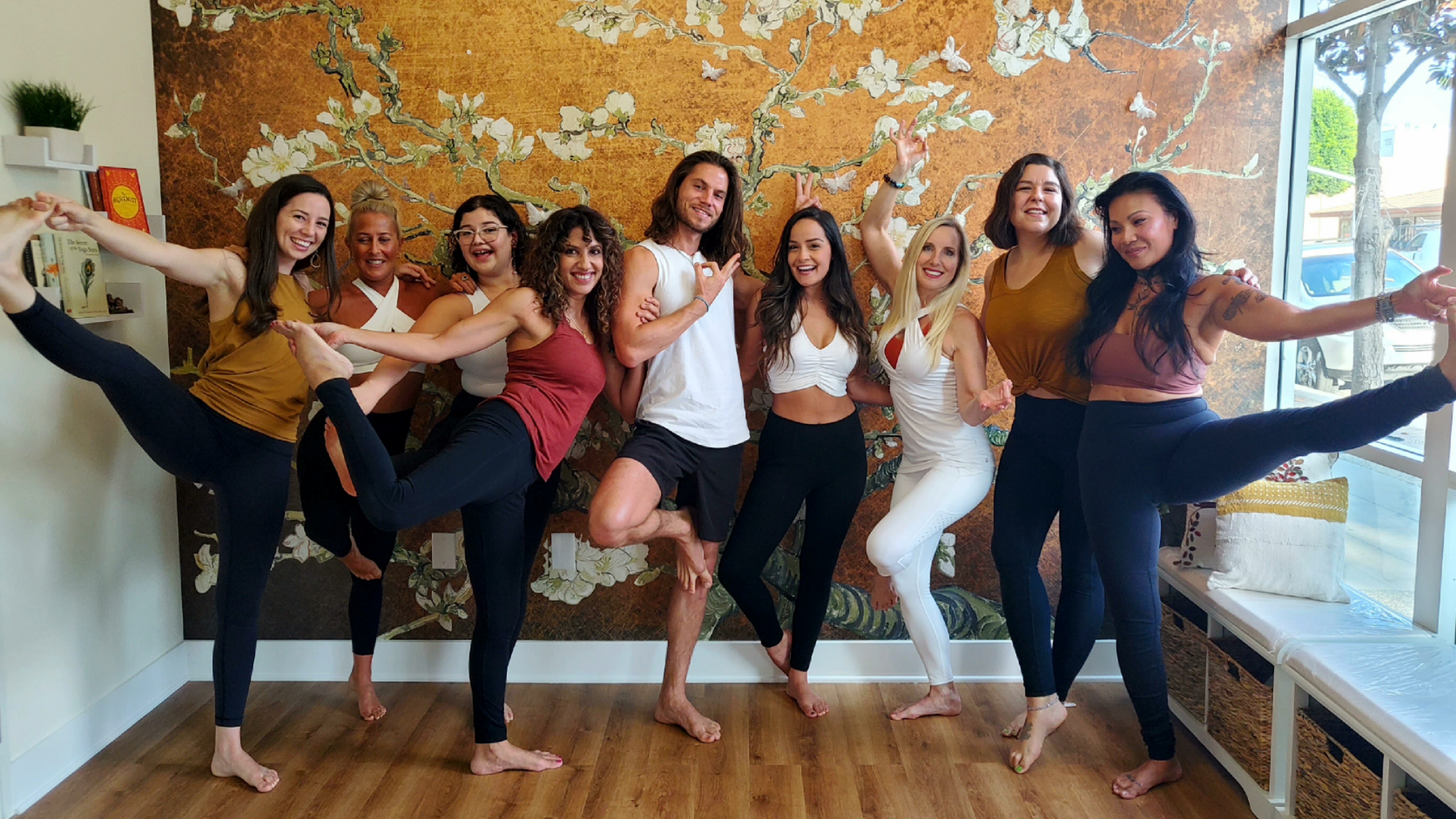 The Kosha 5 teaching team in the studio